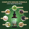 Clean Nutraceuticals Nutra Oil Of Oregano Drops Black Seed Oil Elderberry Vitamin 2 Fl Oz