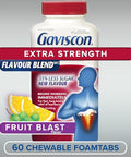 Gaviscon Extra Strength Flavour Burst Tablets 60 Count