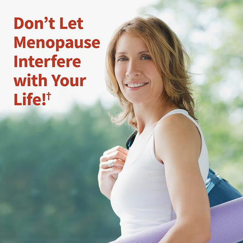 Garden Of Life Herbals Menopause Supplement With S-Equol & Trans-Resveratrol For Multi-Symptom Relief Keranat For Thicker Fuller Hair Growth Non-Gmo Gluten-Free Vegan Berry Flavor 30 Servings