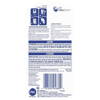 Febreze Noticeable With Downy April Fresh Scent Single Oil Refill Air Freshener