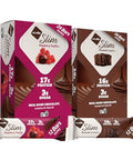 Nugo Slim Dark Chocolate Crunchy Peanut Butter 16G Vegan Protein 3G Sugar 7G Fiber Low Net Carb Keto Friendly Gluten 24 Count
