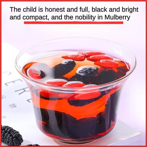 Dried Black Mulberries 8.81oz Natural Wild Black Mulberry Tea Sweet Delicious Dried Fruit Snacks, Vegan Ã©â€¡Å½Ã§â€Å¸Ã©Â»â€˜Ã¦Â¡â€˜Ã¨â€˜Å¡ Ã¦Â¡â€˜Ã¨â€˜Å¡Ã¥Â¹Â² Ã¦â€” Ã¦Â·Â»Ã¥Å