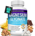 Toplux Magnesium Glycinate 525Mg High Absorption Chelated Magnesium Supplement Made With Pure Magnesium Glycinate Supports Muscles Sleep Cramps Recovery Bisglycinate Complex Vegan Nongmo 90 Capsules