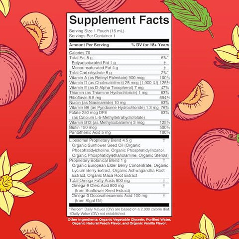 Maryruth'S Maryruth Organics Multivitamin For Men Usda Organic Sugar Free Mens Multivitamin Liposomal Liquid Vitamins For Men Immune Support Supplement & Overall Wellness Vegan 14-0.5 Fl Oz Pouches