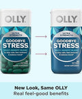 Olly Ultra Strength Goodbye Stress Softgels Gaba Ashwagandha Ltheanine And Lemon Balm & Ultra Strength Brain Softgels Nootropic Supports Healthy Brain Function Memory