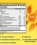 Airborne 750Mg Vitamin C Gummies For Adults Immune Support Supplement With Powerful Antioxidants Vitamins C & E 42 Gummies Zesty Orange Flavor
