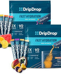 Dripdrop Hydration Electrolyte Powder Packets PiaÂ±A Colada Mango AaAa Passion Fruit Watermelon Berry Lemon Orange 64 Count