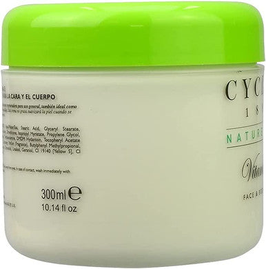 Cyclax Nature Pure Vitamin E Face and Body Cream 300ml (Pack of 3)