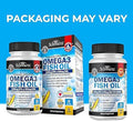 Advanced Daily Men'S Multivitamin With Vitamin C A B D3 E And Zinc (1 Month Supply) Plus Triple Strength Omega 3 Fish Oil Softgels (1 Month Supply)