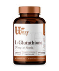 Utzy Naturals L-Glutathione | Immune Health & Antioxidant Support | Setria 250Mg Reduced Form Glutathione | High Absorption | Made In The Usa | 60 Capsules