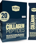 Bubs Naturals Unflavored Collagen Peptides Powder Best Proteins For Joints & Skin Pasture Raised Grass Fed Paleo And Keto Friendly Whole30 Approved Nongmo Dairy & Gluten 10Oz 14 Servings