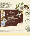 Airborne ( New Zealand) Manuka Honey & Honeydew Lozenges (16 x 0.1oz)