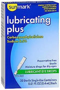 Lubricating Plus Eye Drops 0.01 Fl Oz By Sunmark