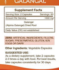Secrets of the Tribe Galangal 120 Capsules, 1000 mg, Galangal (Alpinia Galangal) Dried Root (120 Capsules)