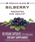 Nature'S Way Bilberry Standardized Extract Veg Capsules 90 Ea (Pack Of 3)