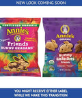 Annie's Organic Friends Bunny Grahams - Pack of 20 - Delicious Baked Grahams - Chocolate Chip and Chocolate Honey Flavors - Certified Organic