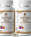 Lukaree 10In1 Cortisol Supplements W/ Ksm66 Ashwagandha 300Mg + Ltheanine 250Mg Magnesium Glycinate Saffron Phosphatidylserine Turmeric & Vitamin C D3 B6 B5 For Women Men 120 Capsules 60Day Supply