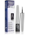 Mavala Eye Liner Liquid Eyeliner, Noir | Makes Your Eyes Pop | Fine and Precise | Long Lasting | Delicate on Eyes | Vitamin E | No Smearing | 0.16 Ounce