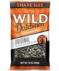 Wild Dutchman Roasted Sunflower Seeds, Salted Original, 13 oz (Pack of 3) | Classic buttery flavor with extra crunch, small-batch roasted in South Dakota, resealable easy-pour snack bag