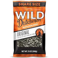 Wild Dutchman Roasted Sunflower Seeds, Salted Original, 13 oz (Pack of 3) | Classic buttery flavor with extra crunch, small-batch roasted in South Dakota, resealable easy-pour snack bag