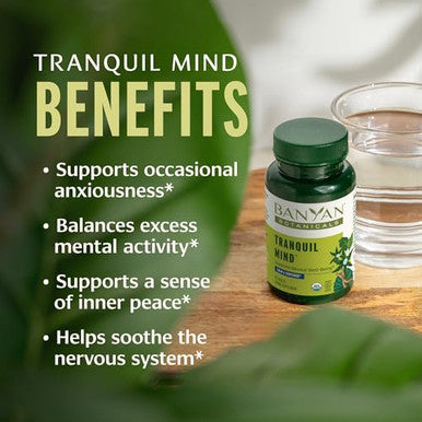 Banyan Botanicals Organic Tranquil Mind 90 Tablets