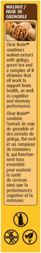 Nordic-Clear Brain 60 Coated Tabs