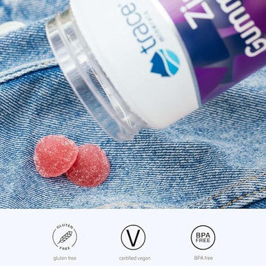 Trace Minerals Zinc Gummies - Chewable Zinc Supplement With Elderberry - Supports Immune System Health - Supplement To Aid Healthy Digestion & Development - Elderberry, 60 Gummies (30 Servings)