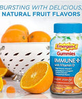 Emergen-C Gummies Immune Plus Vitamin D, Super Orange, 45 Gummies (Pack of 2)