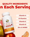 MaryRuth's Multivitamin Hair Growth Gummies Thicker Hair 30 Servings With Lustriva Biotin 10000mcg B Vitamins Formulated for Thicker Hair Wrinkles Fine Lines Skin Care