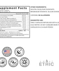 Sweat Ethic Pure & Lean Detox Natural Nighttime Support With Gaba 5 Htp Melatonin Probiotics & Herbal Extracts Supports Evening Routine And Digestion Dietary Supplement For Men & Women 60 Count