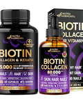 Nutraharmony Biotin Collagen Hyaluronic Acid Capsules & Liquid Biotin Collagen Drops