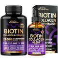 Nutraharmony Biotin Collagen Hyaluronic Acid Capsules & Liquid Biotin Collagen Drops