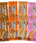 Fit Crunch Delights Protein Bar 12G Of Protein & 1G Of Sugar (8 Bars Cinnamon Roll)