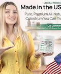 Bluegrass Colostrum Bovine Colostrum Supplement 60 Servings
