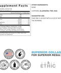 Sweat Ethic Multi Source Collagen Unflavored Collagen Peptides Powder Hydrolyzed Collagen Protein With 5 Types From Natural Sources 60 Calories Gluten Free Non Gmo 50 Servings