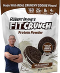 Fit Crunch Triblend Whey Protein Keto Friendly Low Calories High Protein Gluten Soy (18 Servings Chocolate Deluxe)