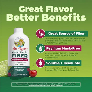Maryruth's Liquid Fiber For Ages 1+ 1522 Oz 7G