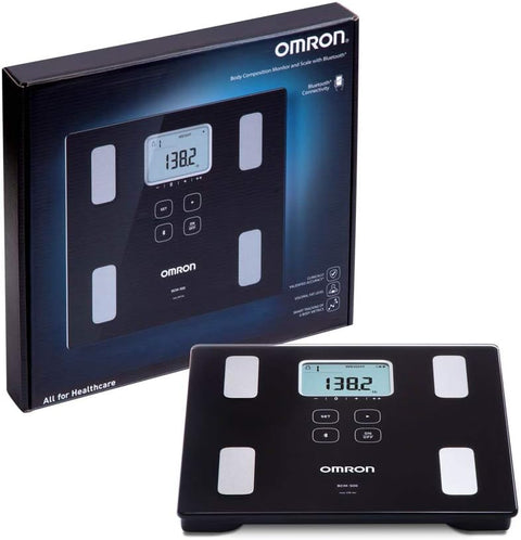 Omron Body Composition Monitor And Scale - Track Muscle Mass Loss/Gain Weight Visceral Fat Bmi - Use Omron Connect App For Unlimited Storage