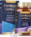Totaria Thyroid Support For Women & Man Supplement Complex Capsules - Iodine Thyroid Supplement With L Tyrosine Bladderwrack Kelp Ashwagandha Selenium Supplements - Mood Enhancer Energy Blance Thyroid Level