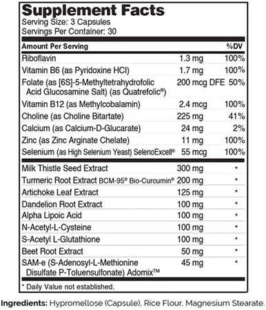 LiverShield 90 caps by Advanced Nutrition by Zahler