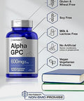 Horbaach Alpha Gpc 120 Capsules 600Mg