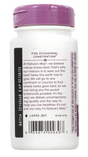 Nature's Way Nurturalax 3 with Aloe 100 Vegetarian Capsules