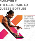 Gatorade Gx Hydration System NonSlip Gx Squeeze Bottles Or Gx Sports Drink Concentrate Pods 4 Count (Pack of 4)