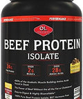 Olympian Labs Beef Protein Isolate Powder 24G Protein Bst 2 Grams Bcaa'S Muscle Building Amino Acids 1 Pound Flavored With Real Chocolate