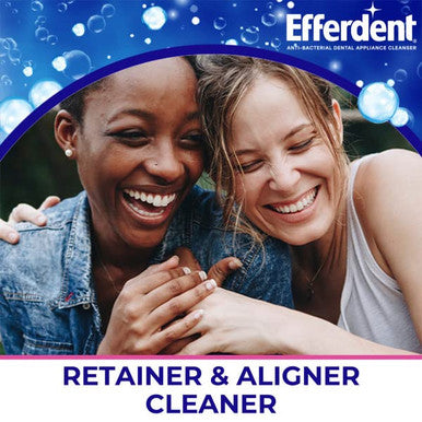 Efferdent Denture Cleanser Tablets, Complete Clean, Cleanser for Retainer and Dental Appliances, 44 Count