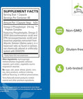 Terry Naturally Vectomega Dietary Supplement With Epa & Dha Omega3 Capsules For Brain & Heart Health Support Nutritional Supplement With Essential Fatty Acids & Peptides 60