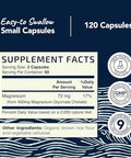 Nobi Nutrition Magnesium Glycinate 400Mg (120Ct) & Magnesium Citrate 500 Mg (120Ct) High Absorption Calm Relaxation Digestion & Muscle Support Nongmo Magnesium Complex Bundle