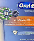 Oral-B Crossaction Electric Toothbrush Brush Heads With Xfilament 10-Pack