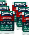 Domeboro Astringent Solution Powder Packets 12 Packets Pack Of 6
