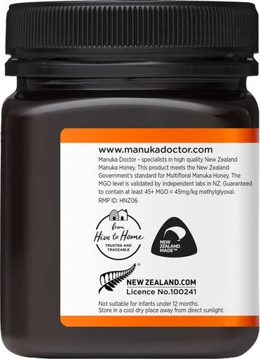 45 MGO Manuka Honey 8.75oz